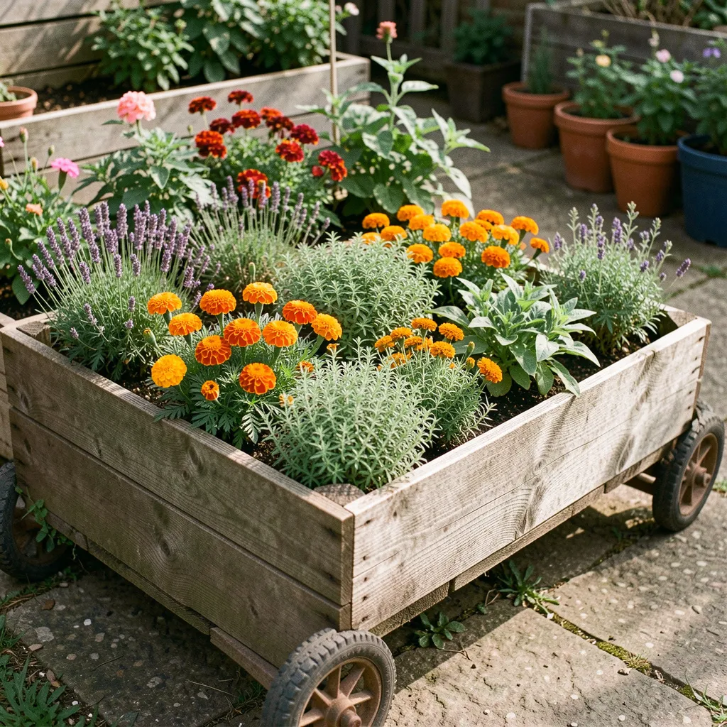 Custom garden layout visualization